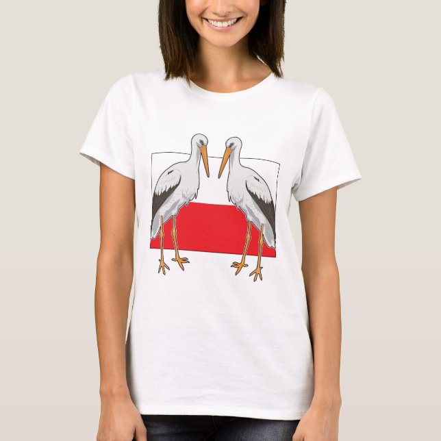 Camiseta Tormenta blanca polaca (Anverso)