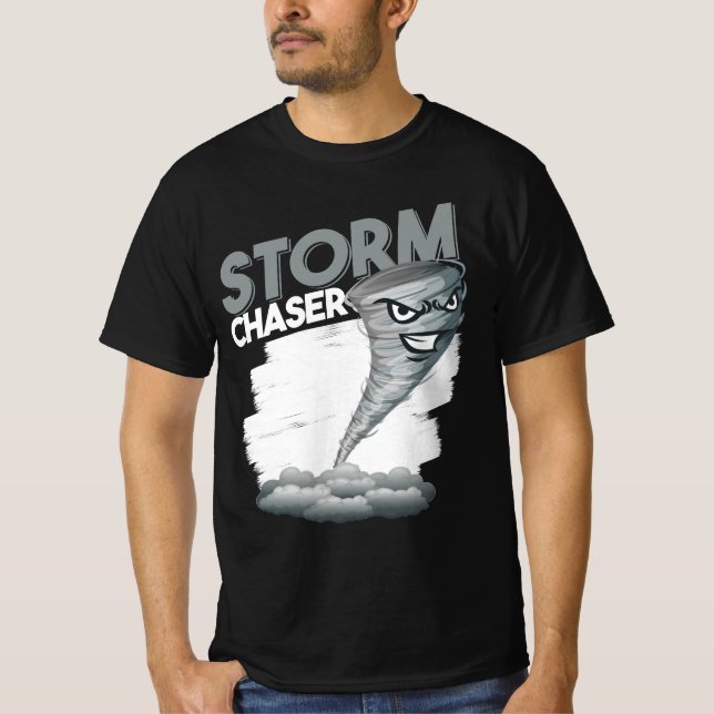 Camiseta Tormenta Chaser Tornado T-Shirt (Anverso)