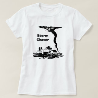 Camiseta Tormenta Chaser Tornado Twister Meteorología del T