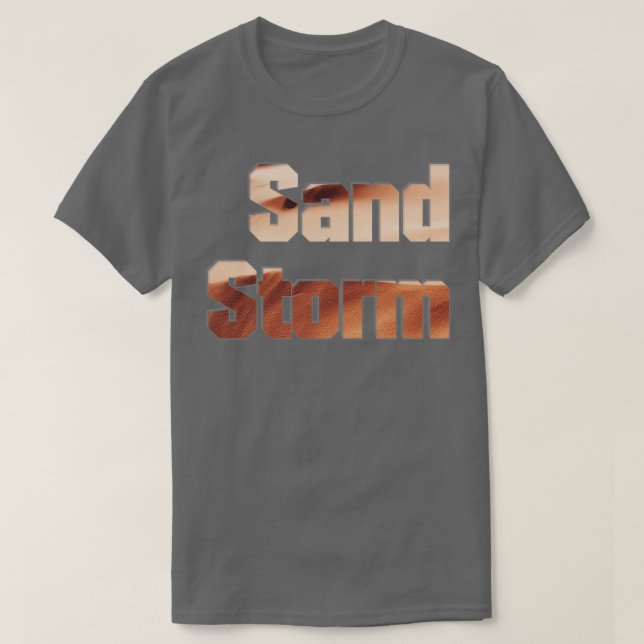 Camiseta Tormenta de arena (Diseño del anverso)