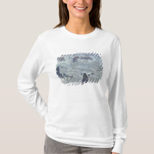 Camiseta Tormenta de Claude Monet el  , de la costa del