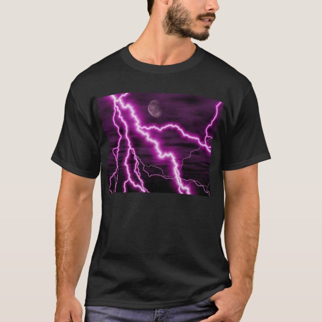 Camiseta Tormenta de la noche (Anverso)