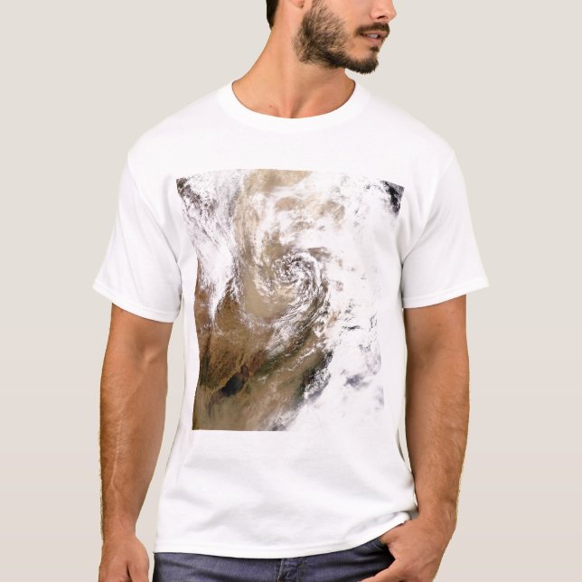 Camiseta Tormenta de polvo en el norte de China (Anverso)