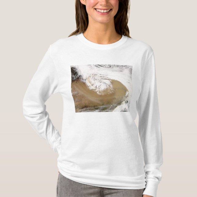 Camiseta Tormenta de polvo en el norte de China 2 (Anverso)