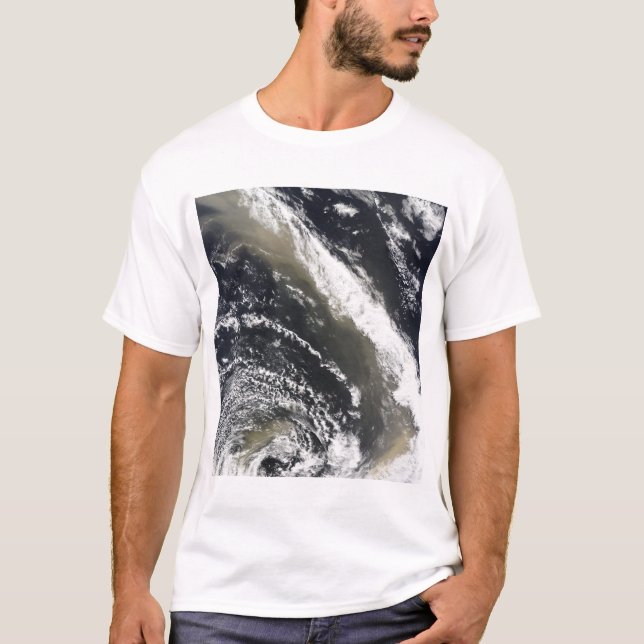 Camiseta Tormenta de polvo volando sobre el mar de Tasmania (Anverso)