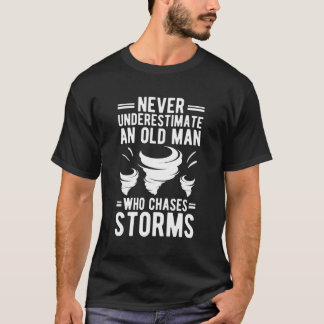Camiseta Tormenta de viejo chaser Storm persigue a Tornado 