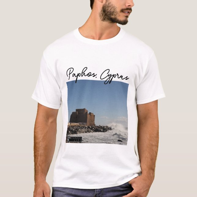 Camiseta Tormenta del castillo de Paphos (Anverso)