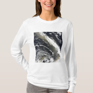 Camiseta Tormenta del polvo que sopla sobre el mar de