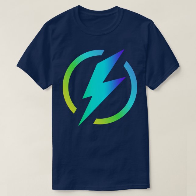 Camiseta Tormenta eléctrica (Diseño del anverso)