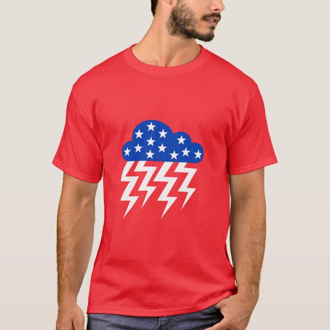 Camiseta Tormenta en Estados Unidos (Anverso)