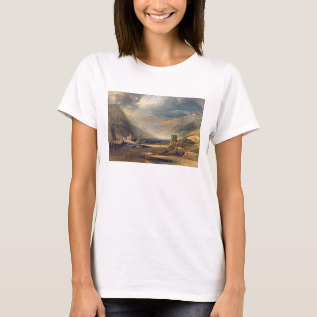 Camiseta Tormenta en la costa de Merionethshire (Anverso)