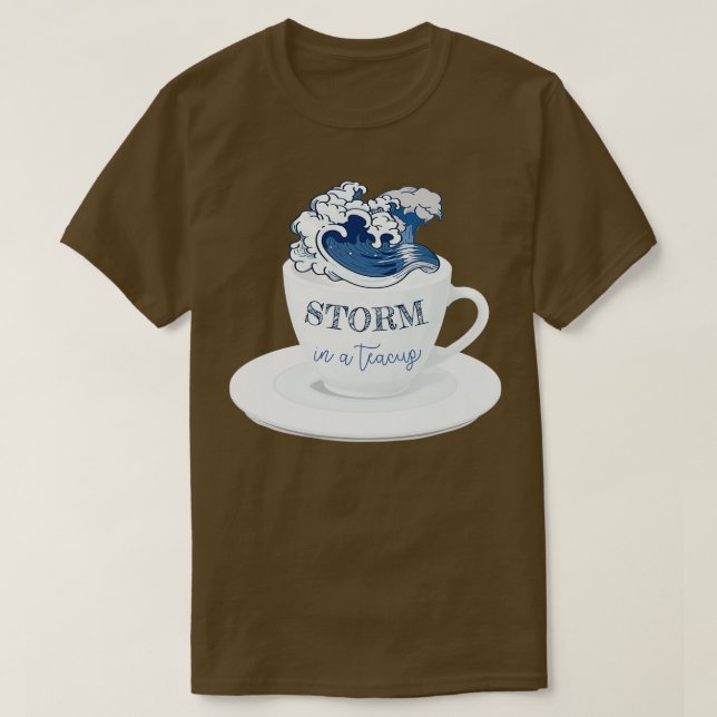 Camiseta Tormenta en una taza de té (Diseño del anverso)