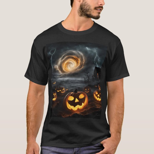 Camiseta Tormenta espeluznante (Anverso)
