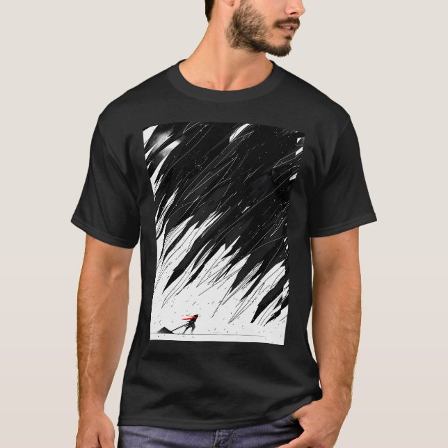 Camiseta Tormenta Geométrica (Anverso)