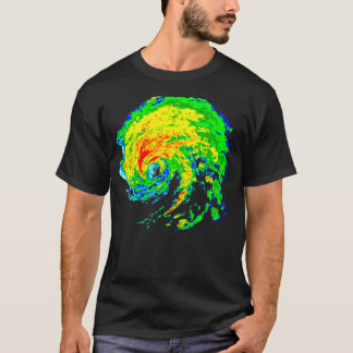 Camiseta Tormenta meteorológica persigue imagen de radar me