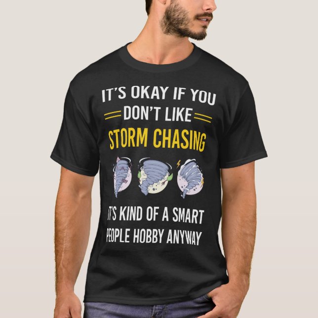 Camiseta Tormenta persiguiendo a cazadores de tormentas (Anverso)