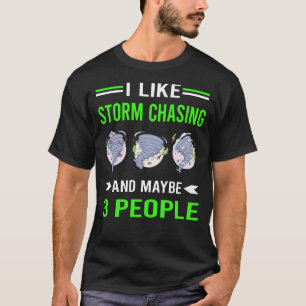 Camiseta Tormenta persiguiendo a cazadores de tormentas
