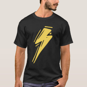 Camiseta Tormenta relámpago Bolt golpear a Guay Yellow Li