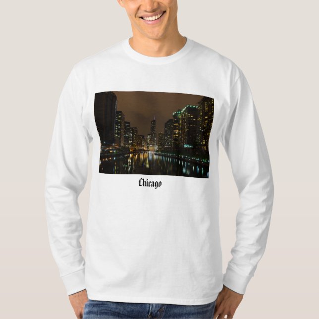 Camiseta Tormenta se avecina sobre Chicago (Anverso)