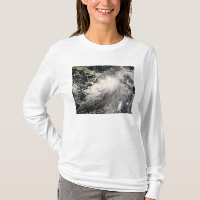 Camiseta Tormenta tropical Gustav en el Mar Caribe (Anverso)