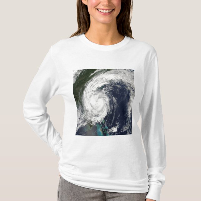 Camiseta Tormenta tropical Hanna en la costa este (Anverso)