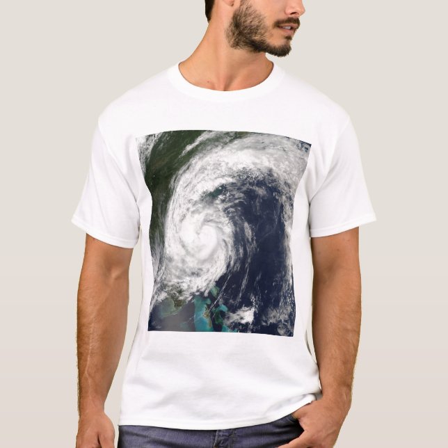 Camiseta Tormenta tropical Hanna en la costa este (Anverso)
