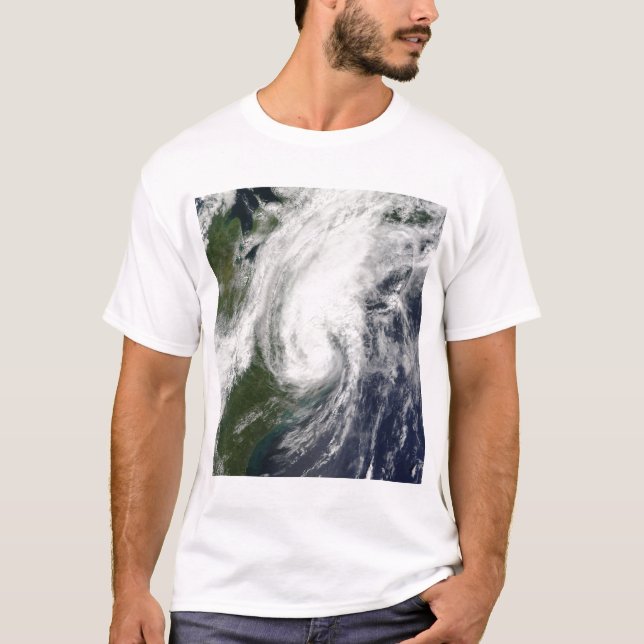 Camiseta Tormenta tropical Hanna en la costa este 2 (Anverso)