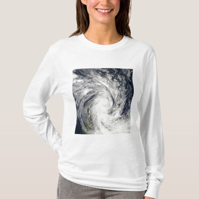Camiseta Tormenta tropical Jade se acerca a Madagascar (Anverso)