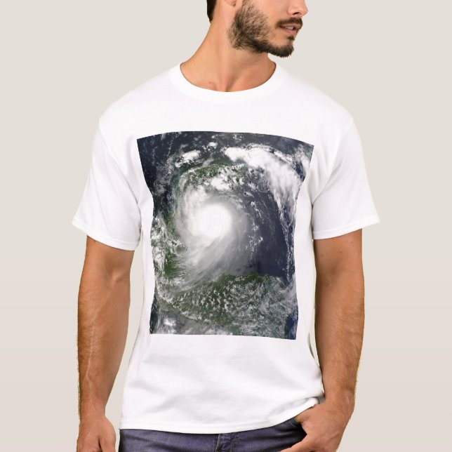 Camiseta Tormenta tropical Karl sobre la península de Yucat (Anverso)