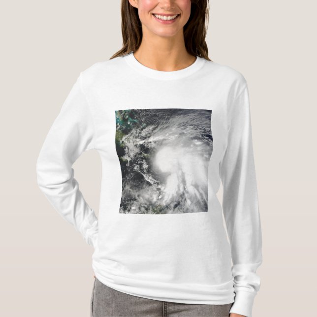 Camiseta Tormenta tropical sobre Haití (Anverso)