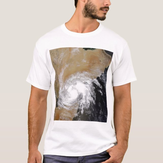 Camiseta Tormenta tropical tres en el norte de India (Anverso)