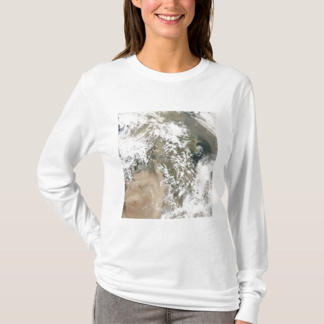 Camiseta Tormentas de polvo en Medio Oriente (Anverso)