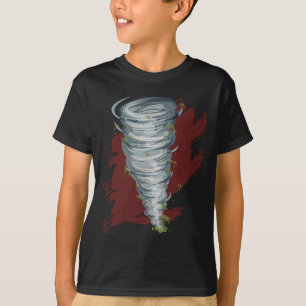 Camiseta Tormentas tras el paso del huracán Tornado