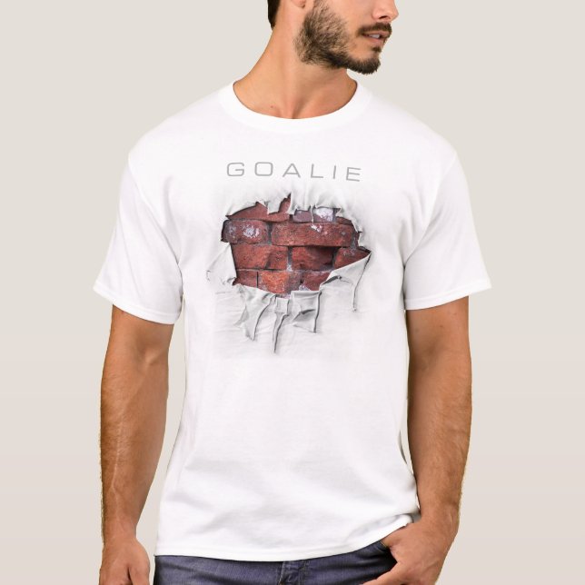 Camiseta Torn Brick Wall Goalie (fútbol) (Anverso)