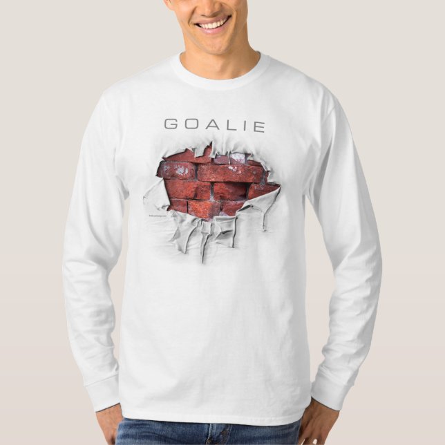 Camiseta Torn Brick Wall Goalie (fútbol) (Anverso)