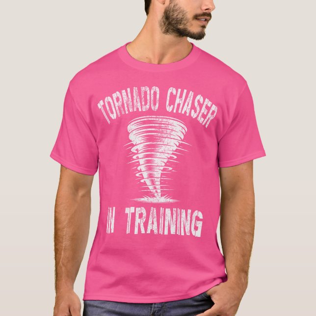 Camiseta Tornado Chaser En Entrenamiento De Tormenta Hunter (Anverso)
