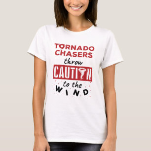 Camiseta Tornado Chaser Storm Persigue Viento Gracioso