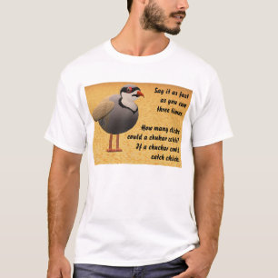 Camiseta Tornado de lengua de Chukar