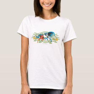 Camiseta Tornado Rojo + Batman