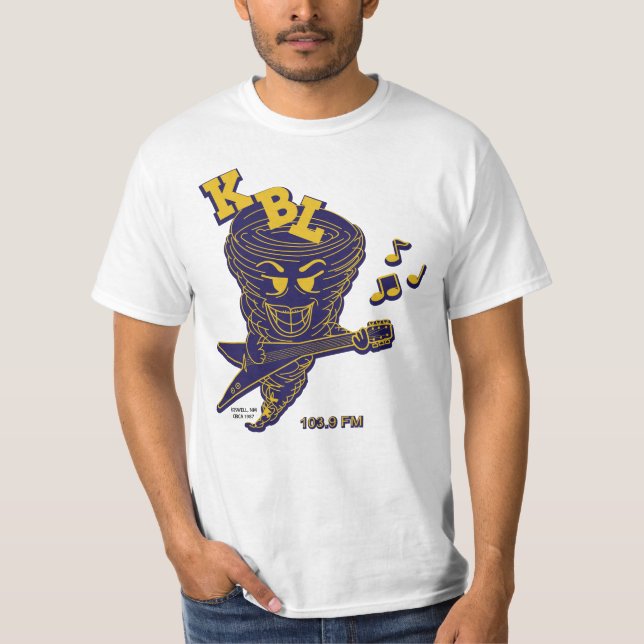 Camiseta Tornado tocando guitarra (Anverso)