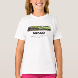 Camiseta Tornado Vintage Steam Train English Locomotive