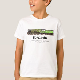 Camiseta Tornado Vintage Steam Train English Locomotive