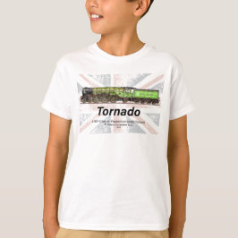 Camiseta Tornado Vintage Steam Train English Locomotive