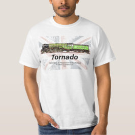 Camiseta Tornado Vintage Steam Train English Locomotive