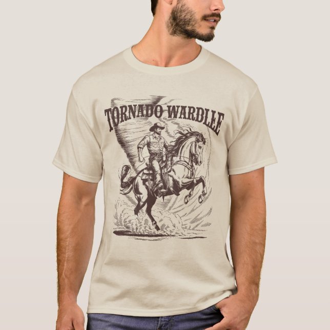Camiseta Tornado Wrangler Shirt Cowboy (Anverso)