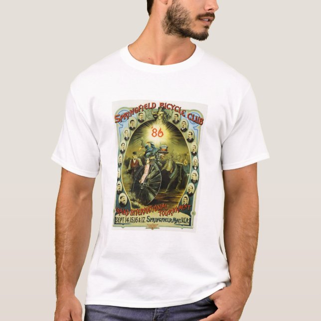 Camiseta Torneo Americano de Bicicletas 1886 (Anverso)