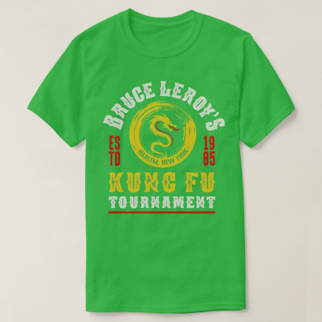 Camiseta Torneo Bruce Leroys Kung Fu (Diseño del anverso)