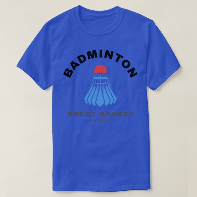 Camiseta Torneo de Badminton Sweet Racks T (Diseño del anverso)