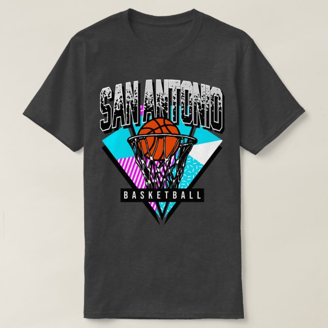 Camiseta Torneo de baloncesto de San Antonio 90 (Diseño del anverso)