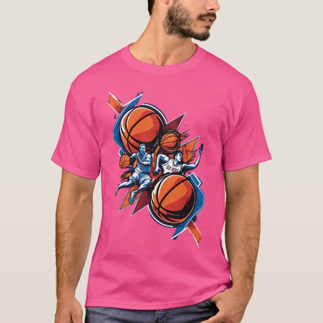 Camiseta Torneo de Básquetbol de la competición Marzo Madne (Anverso)